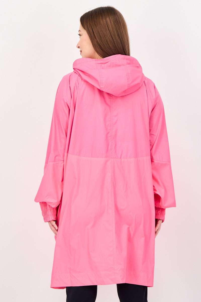 Nike Women Loose Fit Long Sleeve Outdoor Jacket, Pink - Image 3